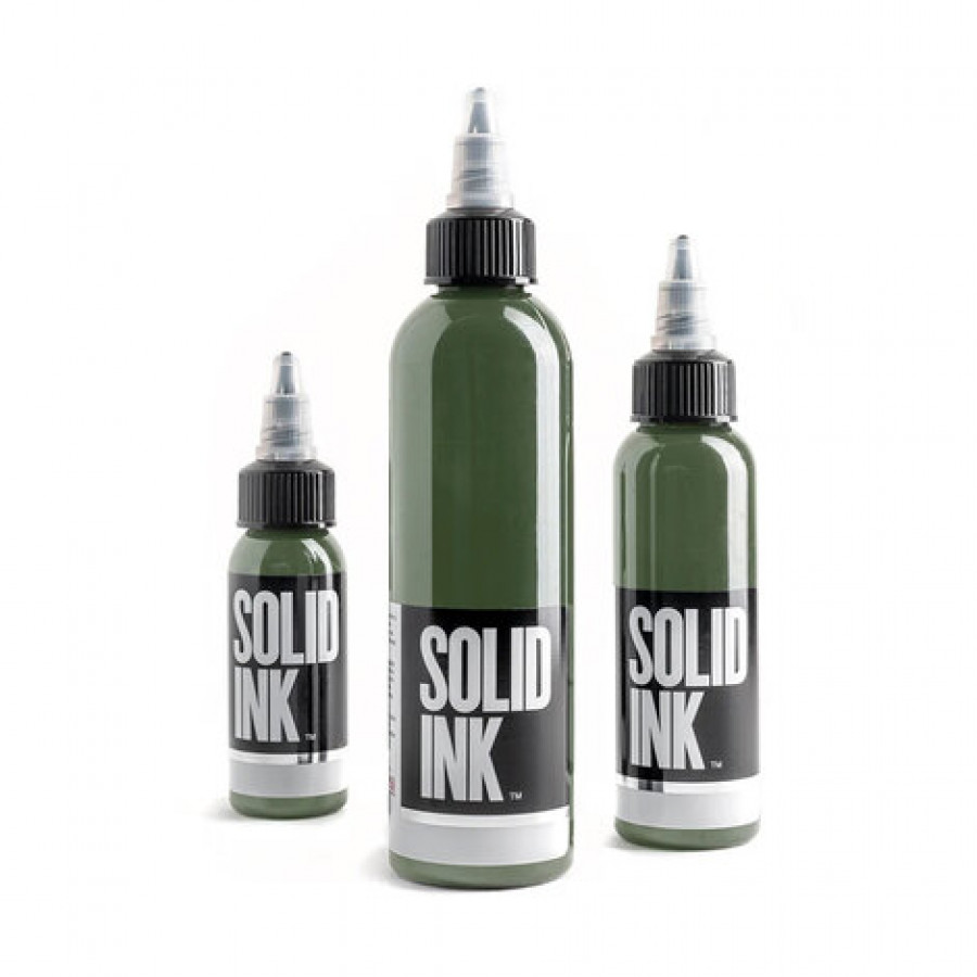 Тату-краска Solid Ink — Olive