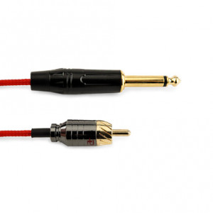Клип-корд для машинки Кабель RCA (red)