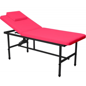 Стол стационарный косметологический MassMaster 1 (190х70 см) с регулировкой высоты фуксия